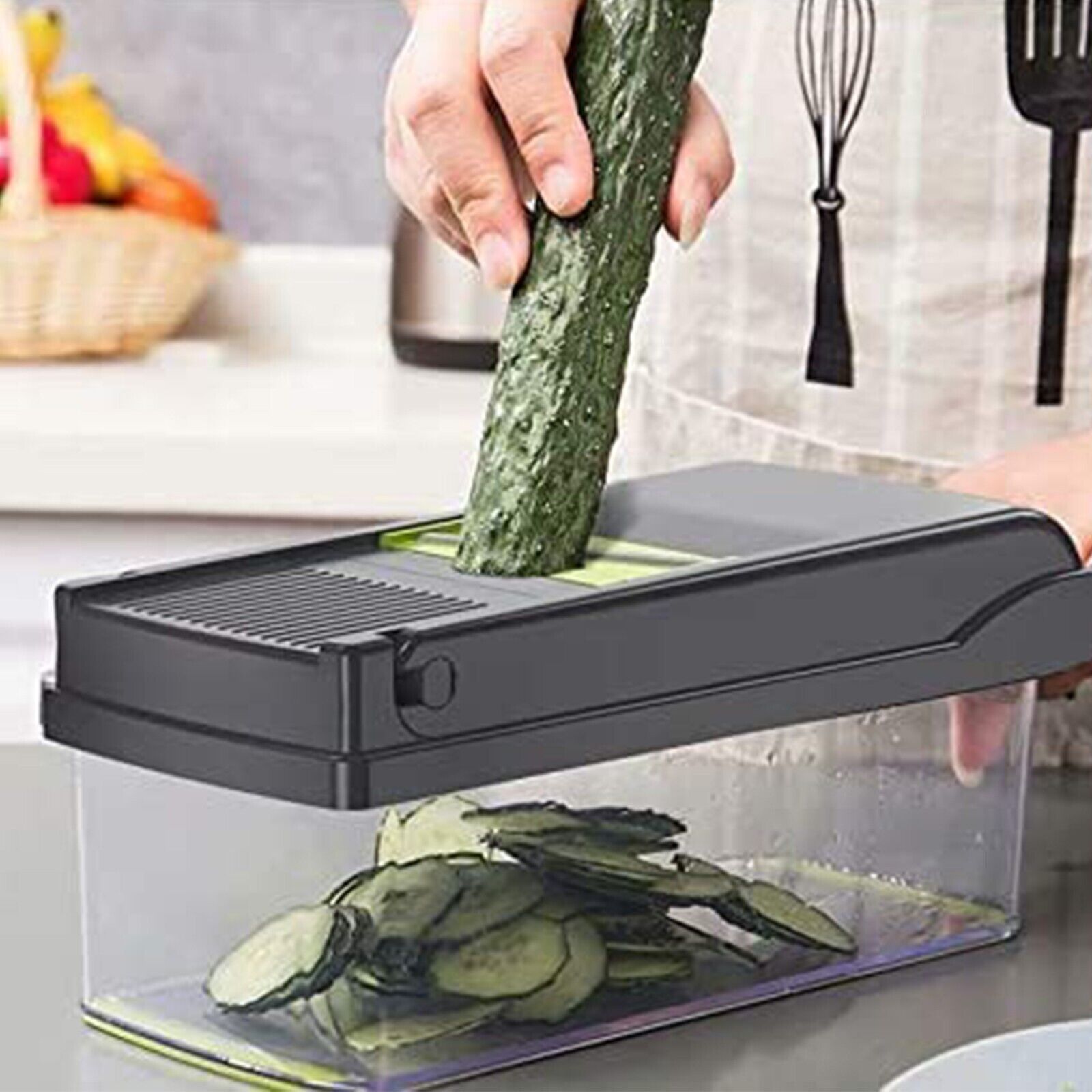 15 In 1 Vegetable Chopper, Salad Fruit Vegetable Food Chopper