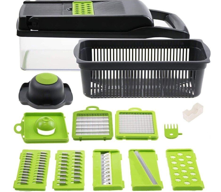 15 In 1 Vegetable Chopper, Salad Fruit Vegetable Food Chopper