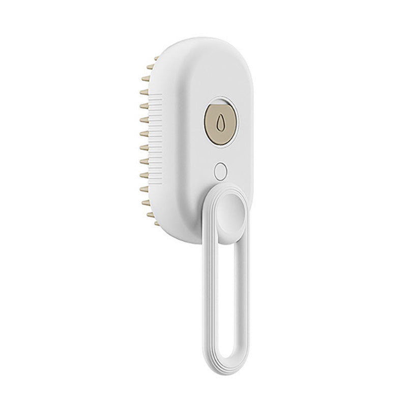 3-in-1 Cat Steam Brush – Electric Groomer & Massager