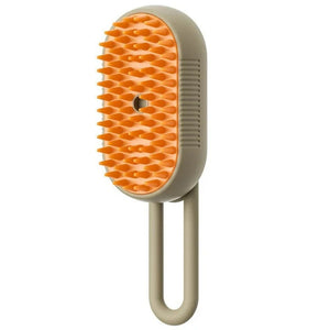 3-in-1 Cat Steam Brush – Electric Groomer & Massager
